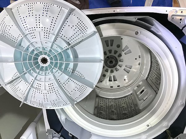 熊本市東区・縦型洗濯機分解清掃part.2の画像
